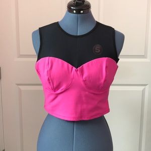 NWT Bebe crop top